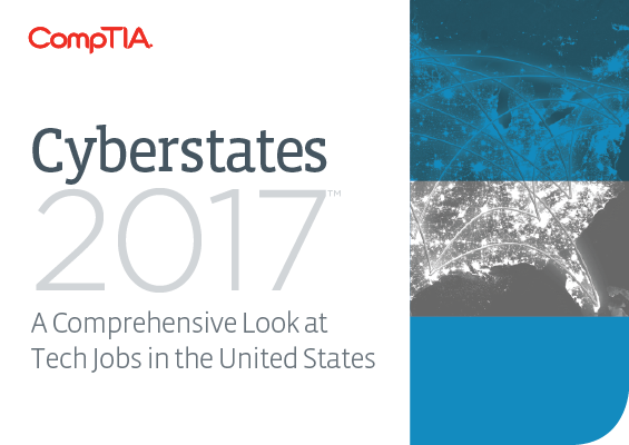 03697 Cyberstates Blog Image R1 Cyberstates map of the United States