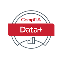 07569 Data+ Logo 200 CompTIA Data+ logo