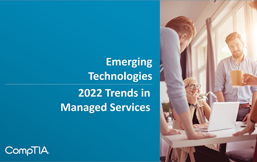 2022 Trends in Managed Services EmTech Cover