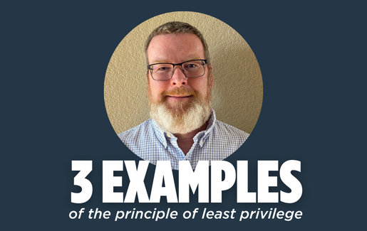 3 examples of the principle of least privilege