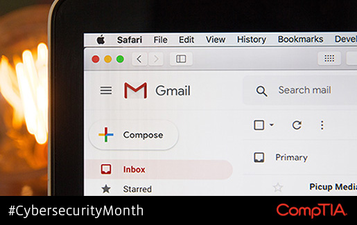 8-21 email phishing attempts frame A photo of Gmail open on someone's computer