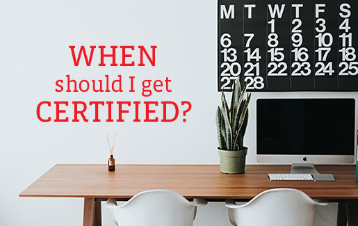 When should I get an IT certification