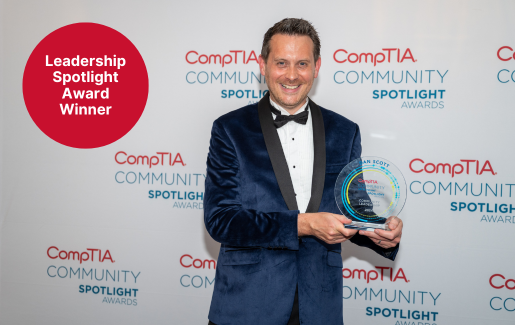 5 Questions with Dan Scott: Winner of the 2024 CompTIA Community – UK & Ireland Community Leadership Award