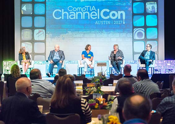 ChannelCon 1 The Great Eggspectations panelists on stage