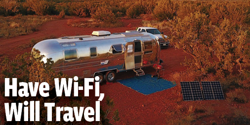 Digital Nomad Have Wi-Fi Will Travel