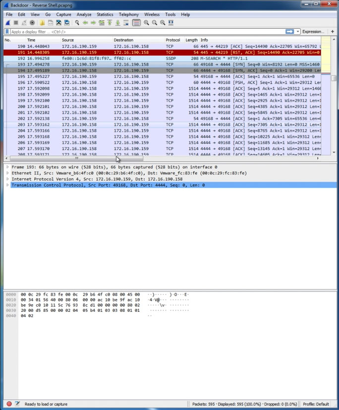 Figure 5 Wireshark