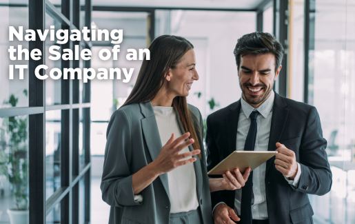 Navigating the Sale of an IT Company Navigating the Sale of an IT Company