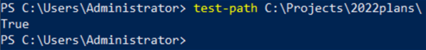 The Test-Path cmdlet