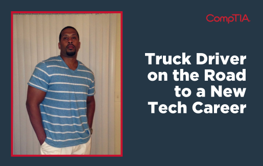 Truck Driver on the Road to a New Tech Career