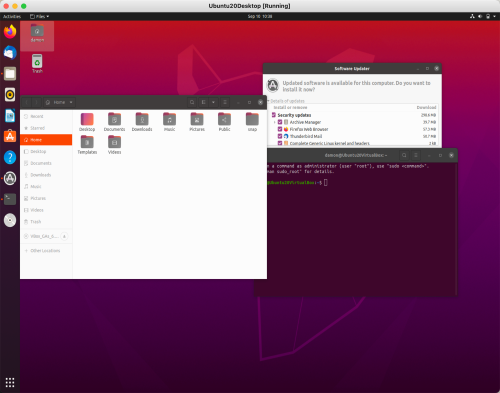 Ubuntu 20 Desktop