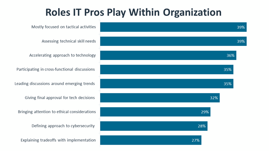 Roles IT Pros Play Within Organization Roles IT Pros Play Within Organization