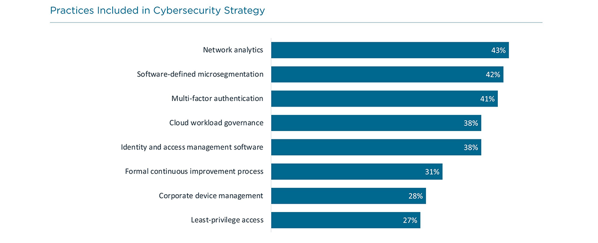 Practices Included in Cybersecurity Strategy