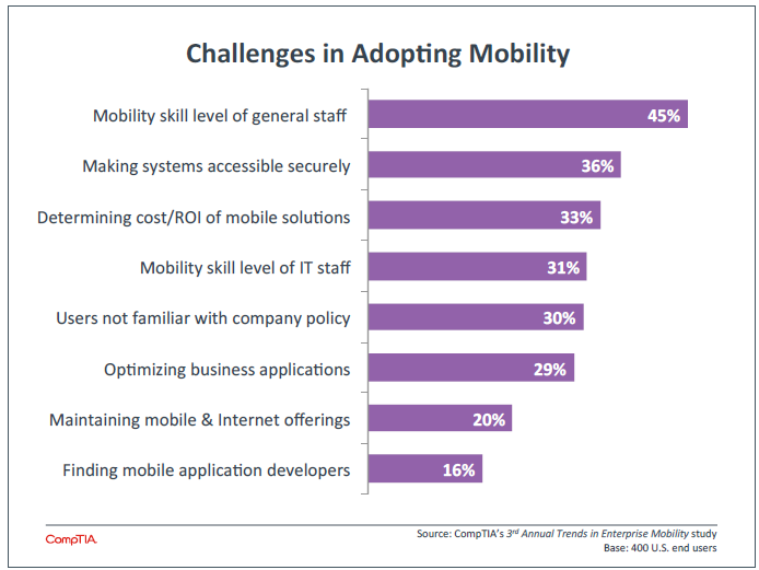 Challenges in Adopting Mobility