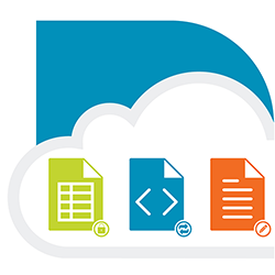 An Illustration showing examples of data at rest, data in transit and data in use in the cloud.