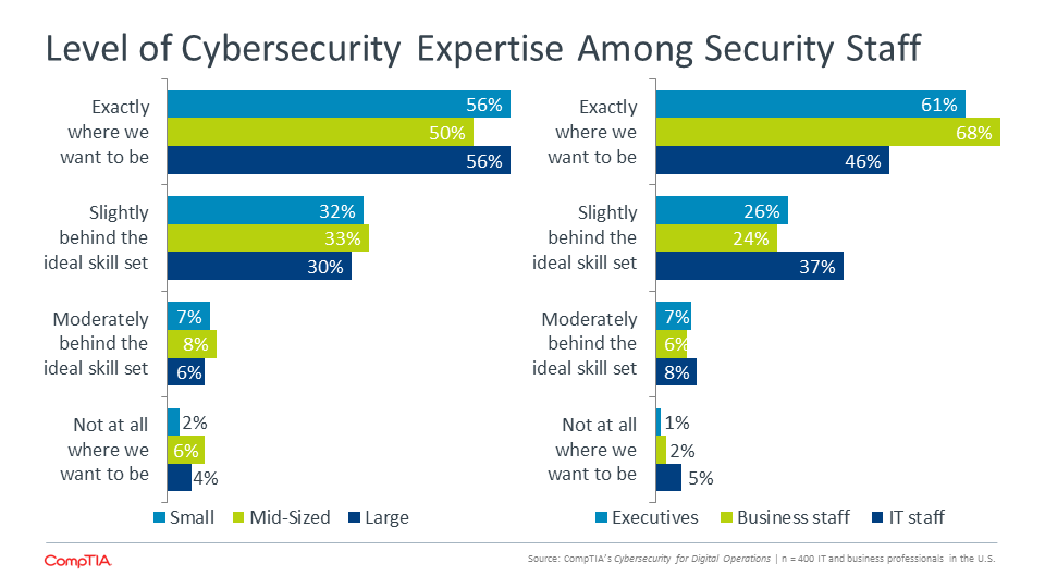 Level of Cybersecurity Expertise Among Security Staff