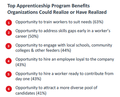 Top Apprenticeship Program Benefits Organizations Could Realize of Have Realized Top Apprenticeship Program Benefits Organizations Could Realize of Have Realized