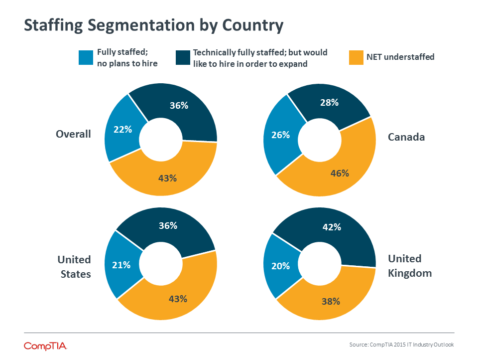 Staffing Segmentation by Country Staffing Segmentation by Country