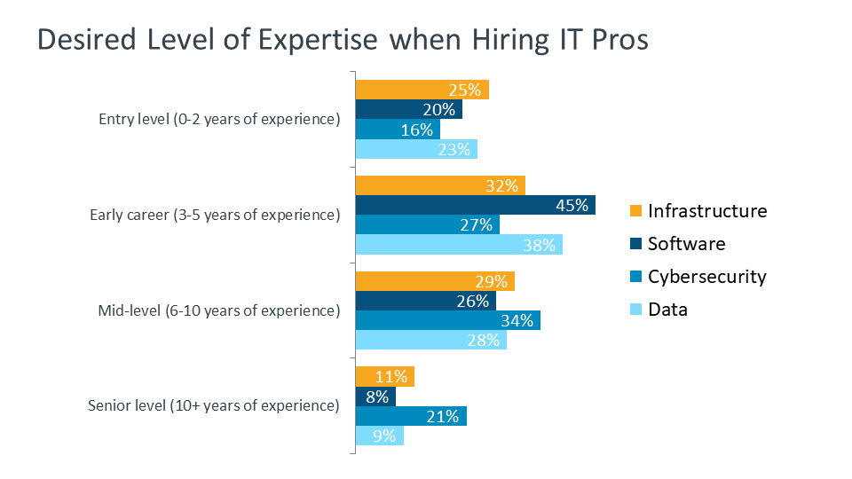 Desired Level of Expertise when Hiring IT Pros