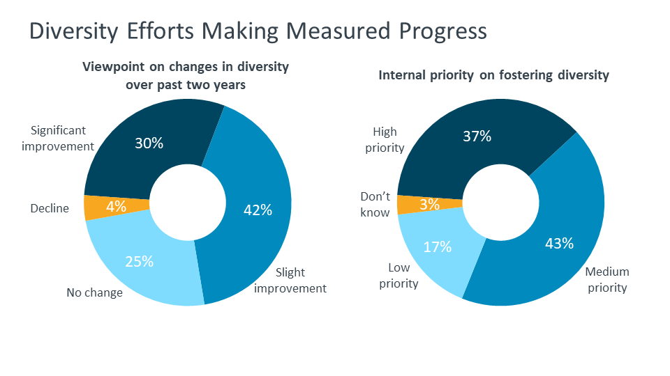 Diversity Efforts Making Measured Progress