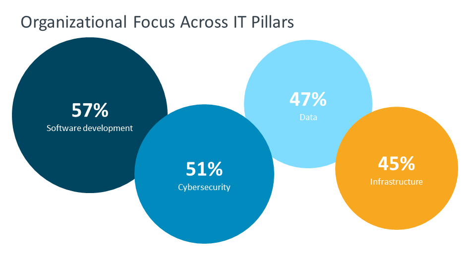 Organizational Focus Across IT Pillars
