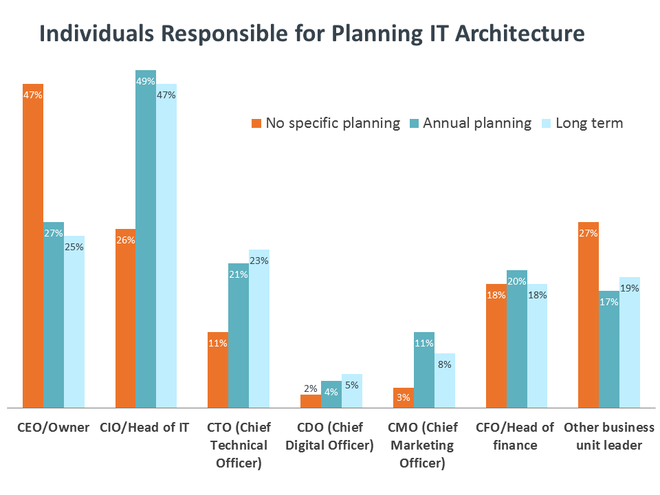 Individuals Responsible for Planning IT Architecture