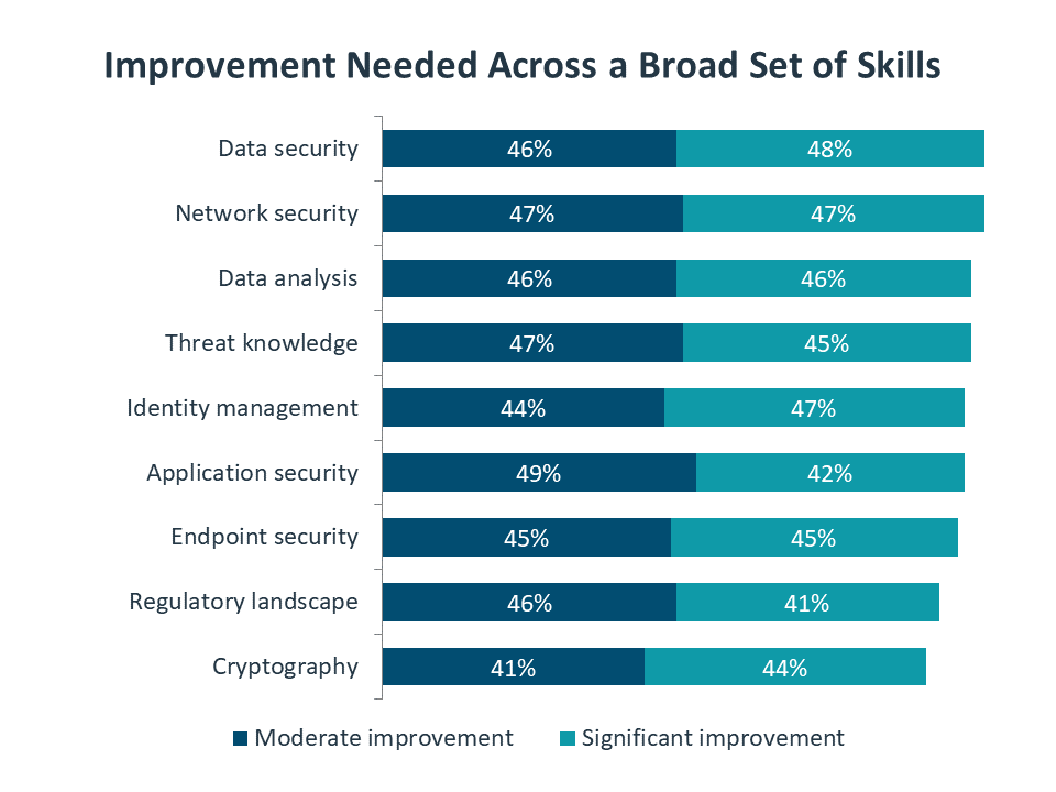 Improvement Needed Across a Broad Set of Skills Improvement Needed Across a Broad Set of Skills