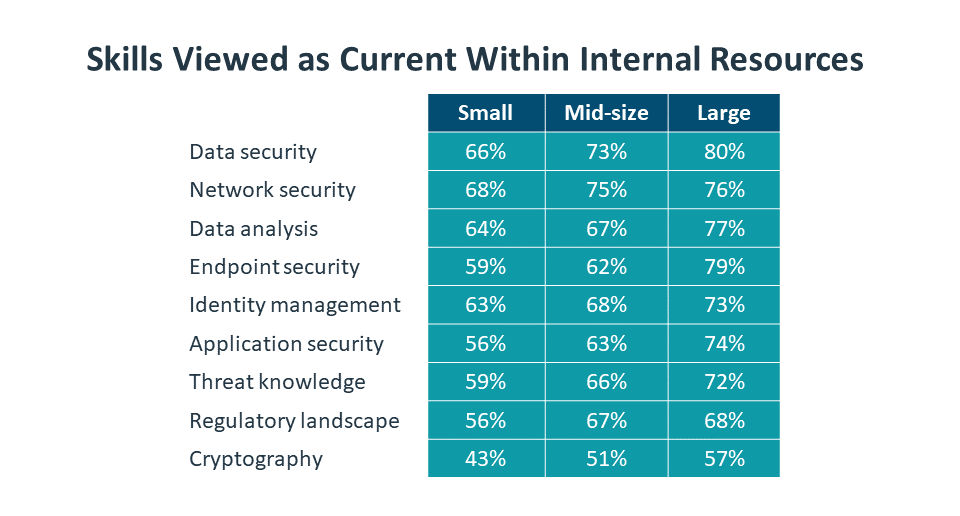 Skills Viewed as Current Within Internal Resources Skills Viewed as Current Within Internal Resources