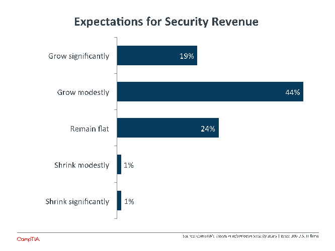 Expectations for Security Revenue Expectations for Security Revenue