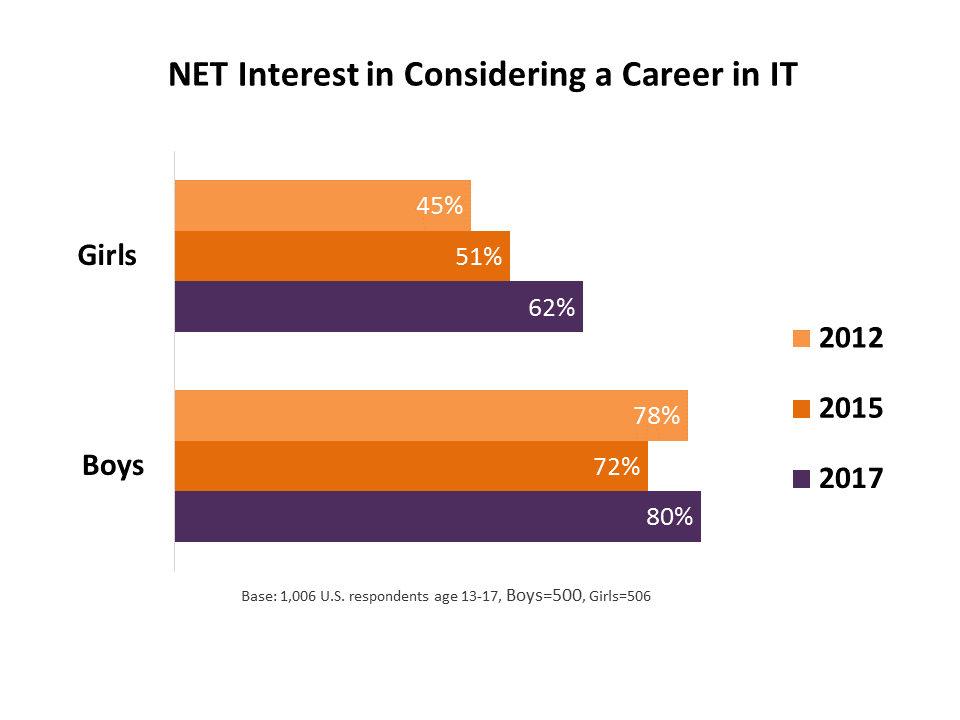 NET Interests in Considering a Career in IT