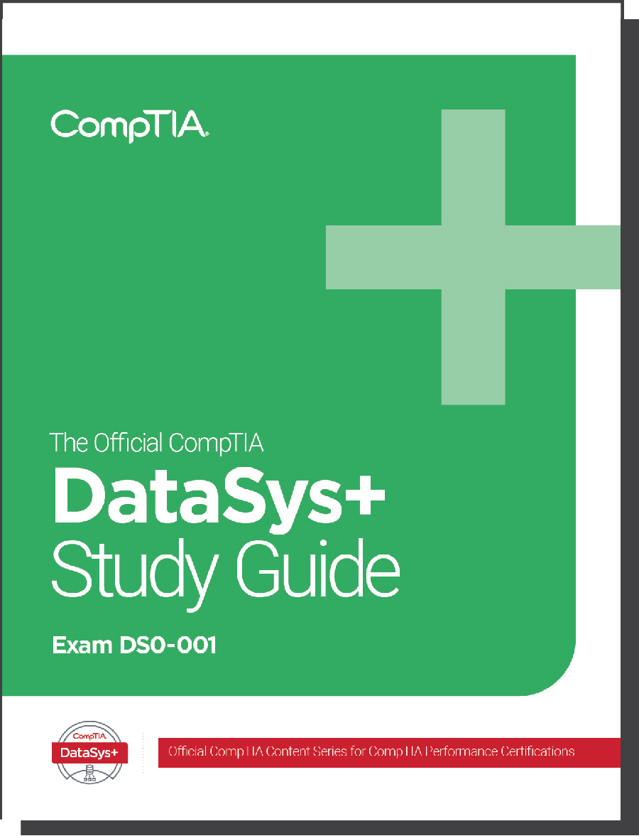 DataSys+ Study Guide Cover